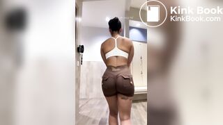 Woman diarrhea shorts (AI GENERATED)