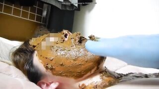 Part 3 Japanese girl Eat scat and lick anal