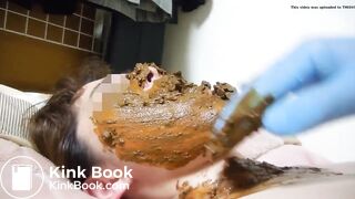 Part 3 Japanese girl Eat scat and lick anal