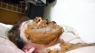 Part 3 Japanese girl Eat scat and lick anal