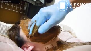 Part 3 Japanese girl Eat scat and lick anal