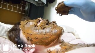 Part 3 Japanese girl Eat scat and lick anal