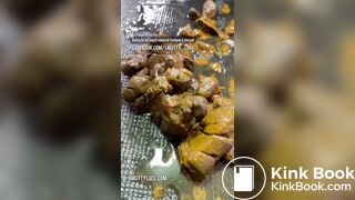 EPIC Anal EBONY SCAT Ass Fucking - Monster turd