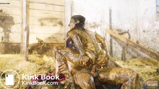 Kaitlyn ... Rough Fuck In Cowshit