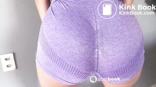 Booty shorts Poop