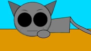 Sprunki Gray Ate Too Much Alcoholic Pizzas...