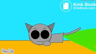 Sprunki Gray Ate Too Much Alcoholic Pizzas...