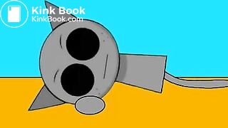 Sprunki Gray Ate Too Much Alcoholic Pizzas...