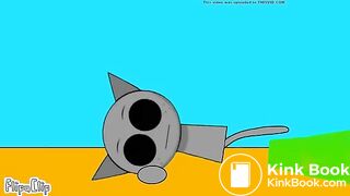 Sprunki Gray Ate Too Much Alcoholic Pizzas...