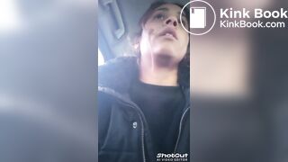 Colombian girl shit in car