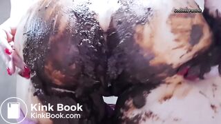 Huge load in purple panties