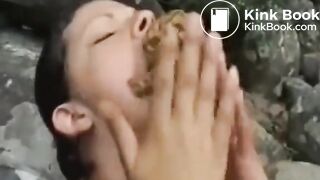 LESBIAN SCAT IN THE WOODS