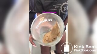FILLING UP A BEER GLASS