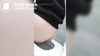Girl pooping. Random ... video.