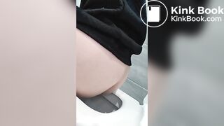 Girl pooping. Random ... video.