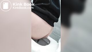 Girl pooping. Random ... video.