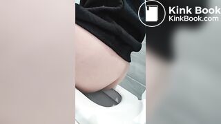 Girl pooping. Random ... video.