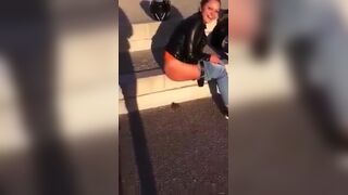 Hot german shit on the road