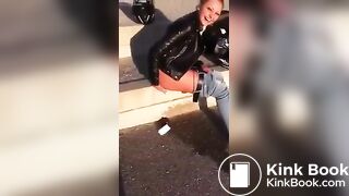 Hot german shit on the road