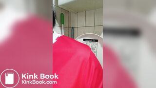 Same asian chick shits and shows it off