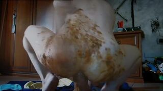 Anal prolapse scat - video 2