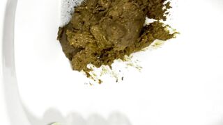 Huge bulge in thin black panties