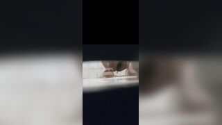 More videos of this beauty Thin sexy teen pooping voyer