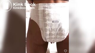 Diaper pull up poop - video 2