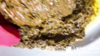 Big wet shit in sexy red xmas clothes