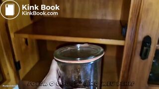 Dutch Babe Has a Jar of Poop For Us