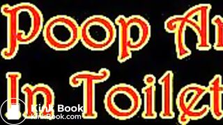 Girl pooping on toilet - video 197
