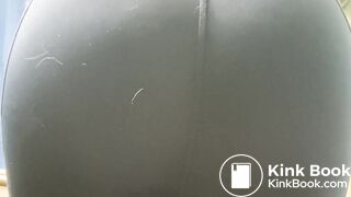 Girl poops in leggings