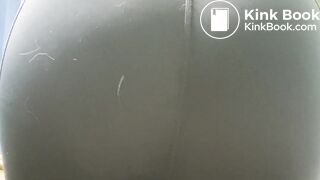 Girl poops in leggings