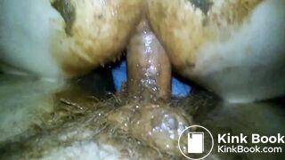 Grimy shitfuck with the flash on