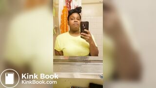 ♥️BEAUTIFUL EBONY GAL SCAT SNACK ATTACK♥️