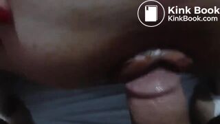 Brazilian dirty anal slightly prolapsed ass