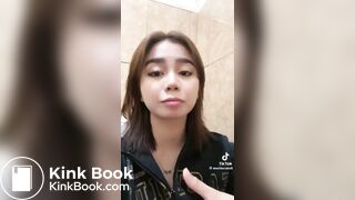 doing a tiktok while pooping