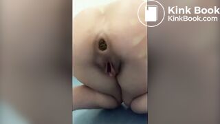 Best compilation of girls straining to poop 2