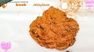 Pica fetish eating and shitting glass marbles