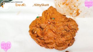 Pica fetish eating and shitting glass marbles