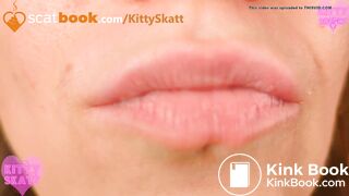 Pica fetish eating and shitting glass marbles