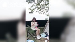 Chinese mistress outdoor scat