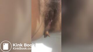 Girl pooping on toilet - video 189