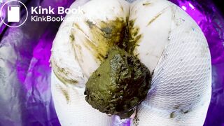 big shit in fishnet