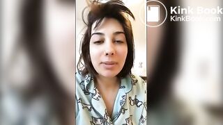 Sabrina pooping on toilet - video 2