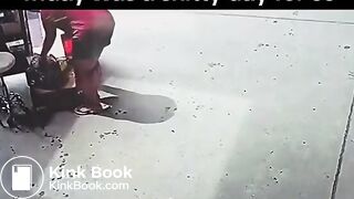 Woman has a poop accident in store