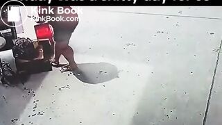 Woman has a poop accident in store