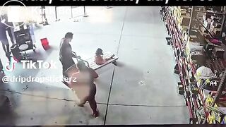 Woman has a poop accident in store
