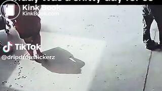 Woman has a poop accident in store