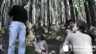 GERMAN SCAT ORGY IN THE WOODS
